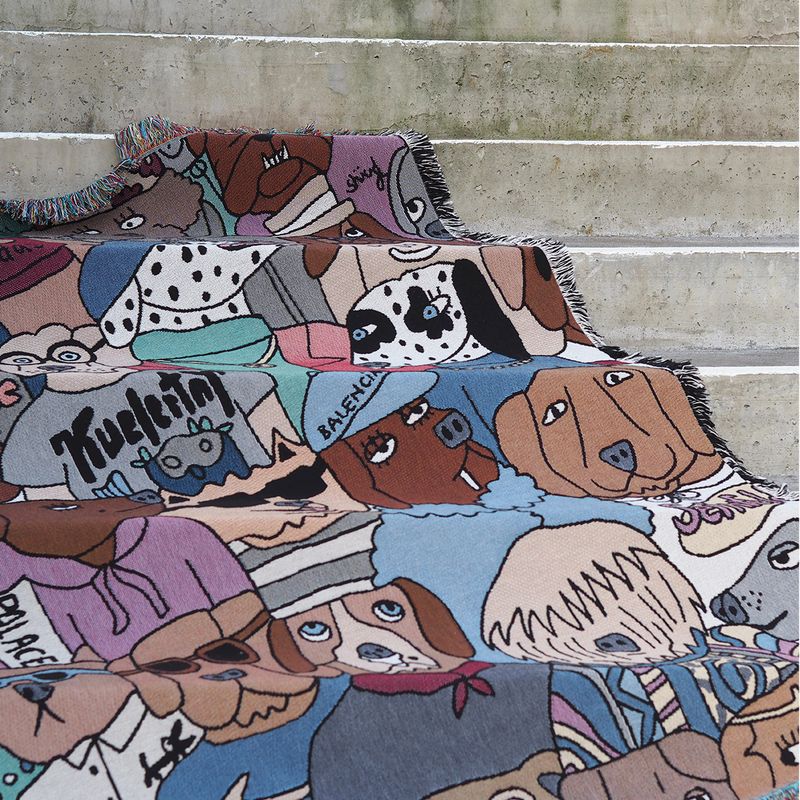 DOGS wall tapestry