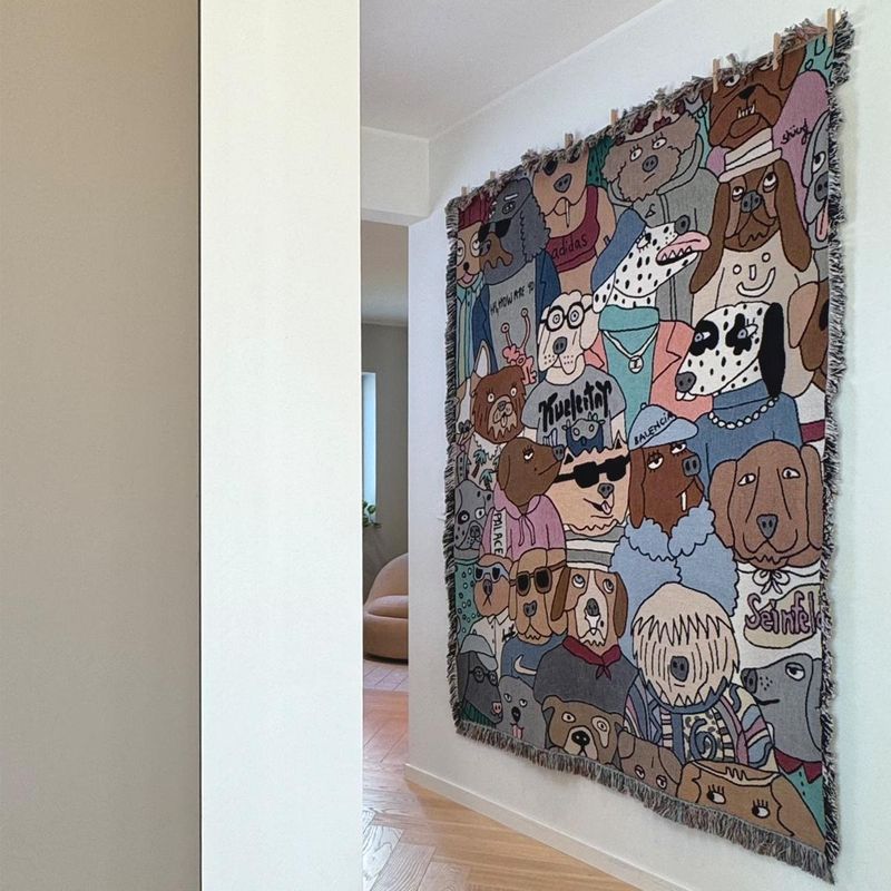 DOGS wall tapestry
